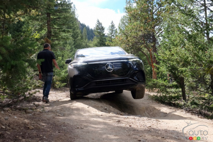 2023 mercedes-benz eqs suv first drive: and a-galloping we will go (quietly)