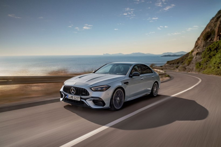 game on: mercedes-amg’s new c 63 s is a plug-in hybrid and more powerful than ever