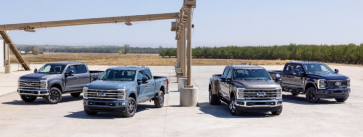 if you want a 4×2 2023 ford super duty you may not be happy