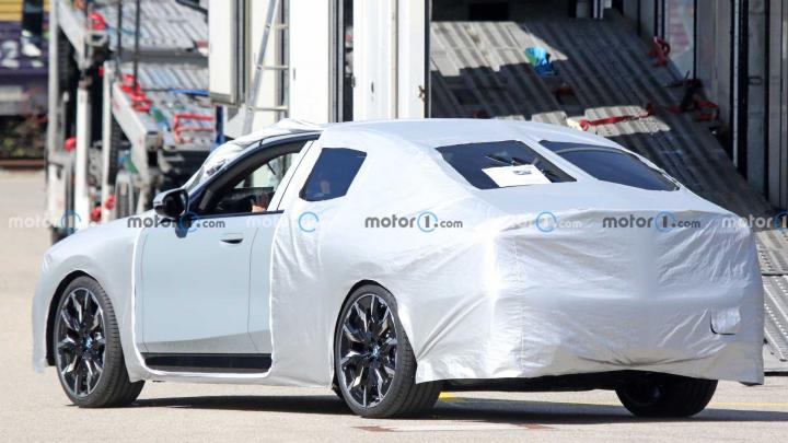 2023 bmw i5 all-electric sedan spied ahead of unveil