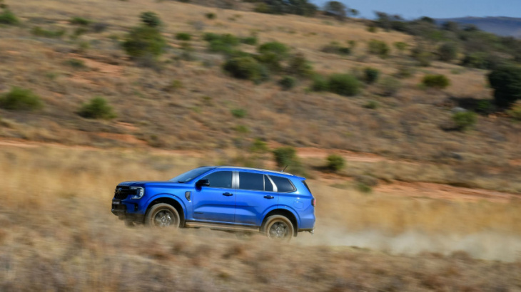 android, first drive: ford everest