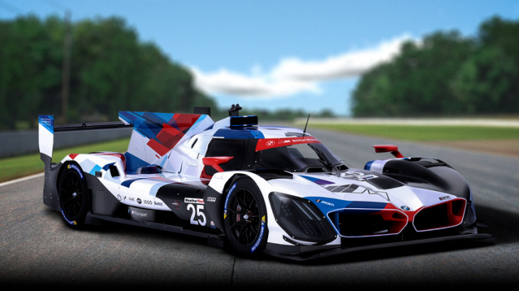 listen up gamers: bmw is bringing its lmdh car to iracing