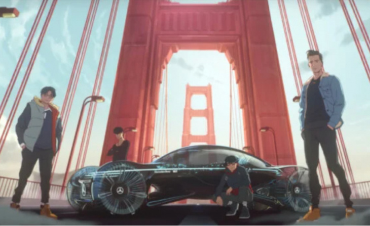mercedes-benz reveals 2022 league of legends virtual concept car