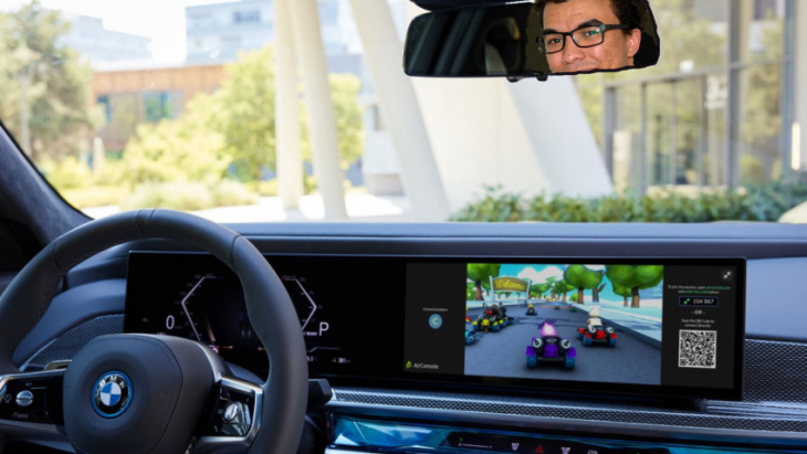 the next big video game platform? your bmw, apparently