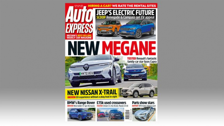 new renault megane e-tech tested in this week’s auto express