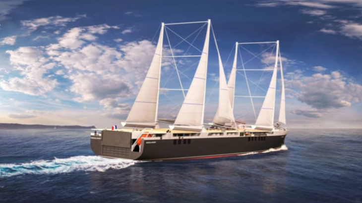 renault plans to sail — literally, sail — on new class of cargo ship
