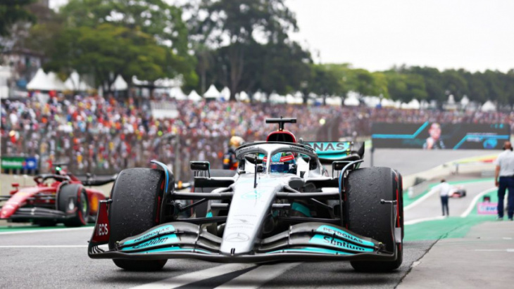 mercedes, george russell send a message with f1 brazilian grand prix win