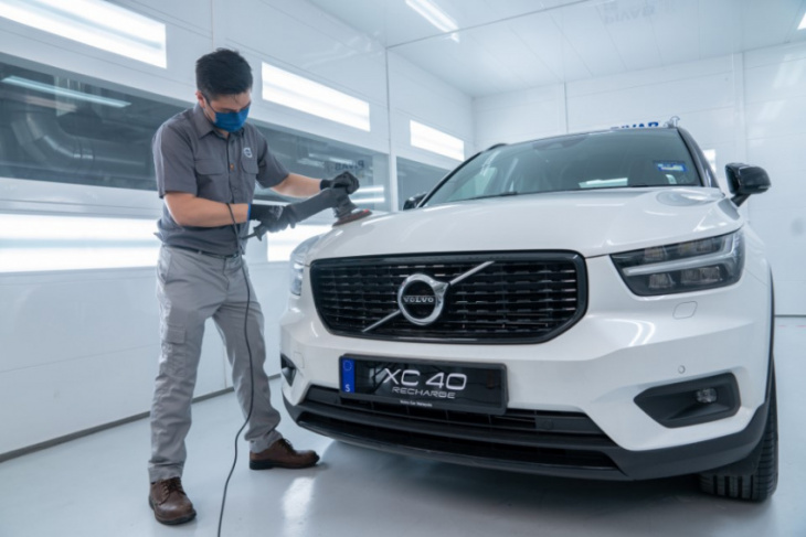 federal auto cars certified as first local volvo certified damage repair centre