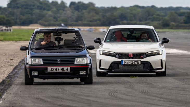 chris harris in the new honda civic type r: ep4 of all-new top gear tv