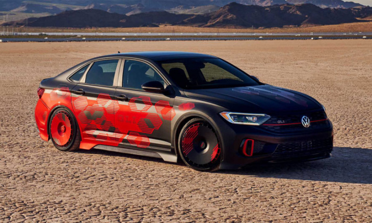 volkswagen’s jetta gli performance concept is a 6-speed manual sedan we will never see