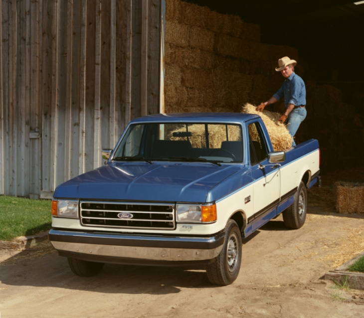 what years is a square body ford pickup truck?