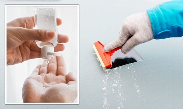 'more convenient!' drivers urged to use two 'simple' household items to defrost cars