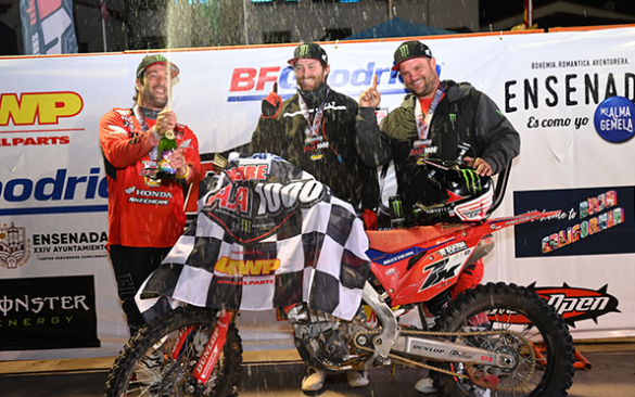 mcmillin family finishes 1 and 2 in baja 1000; luke mcm gets threepeat