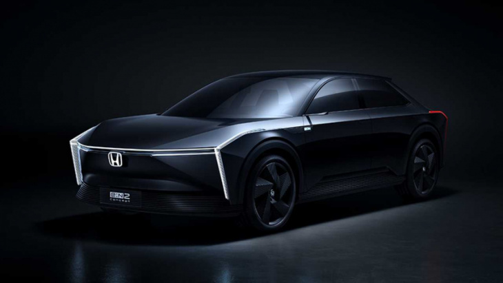 honde e:n2 concept previews china-only sedan, shows ev design direction