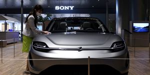 sony and honda planning a 2025 ev that could have gaming built in