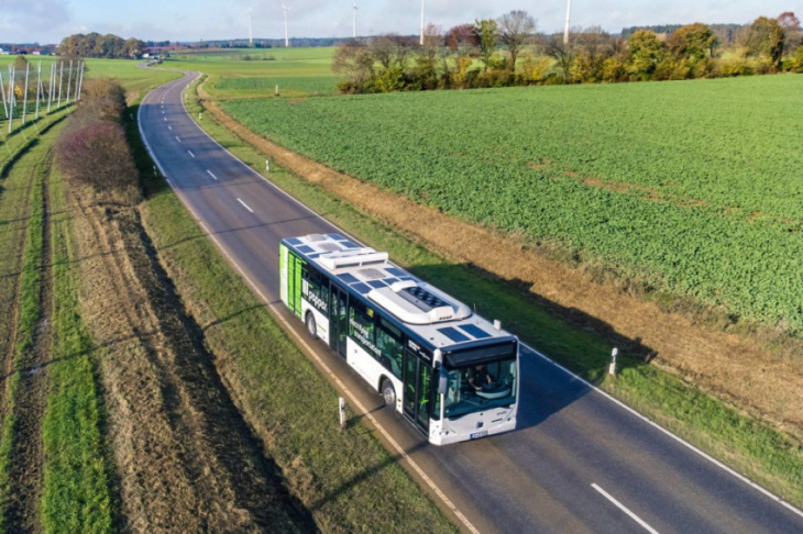 sono to roll out first solar bus kit in trial with mercedes bus