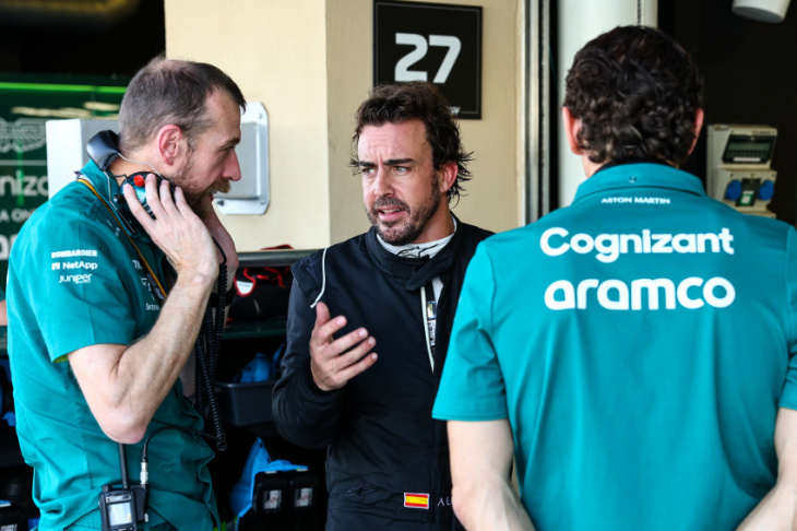 the ‘happy surprise’ within alonso’s first aston martin test