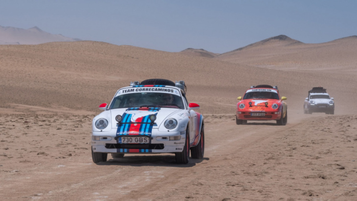 check out these wonderful pictures of retro porsches on a south american adventure