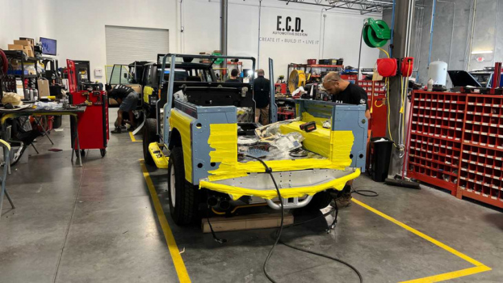 designing and driving a tesla-powered land rover defender restomod