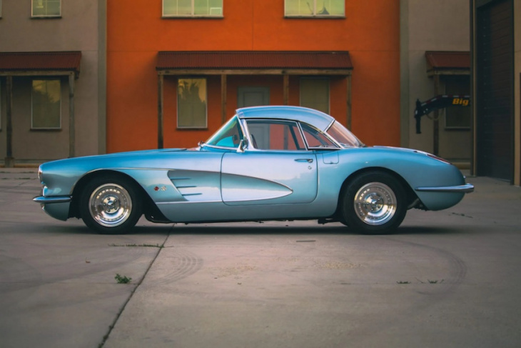 modified 1958 corvette is a true hot rod from the recent past