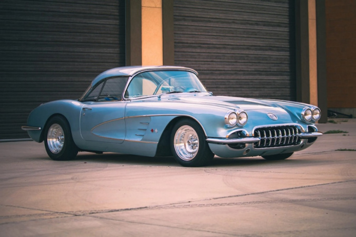 modified 1958 corvette is a true hot rod from the recent past