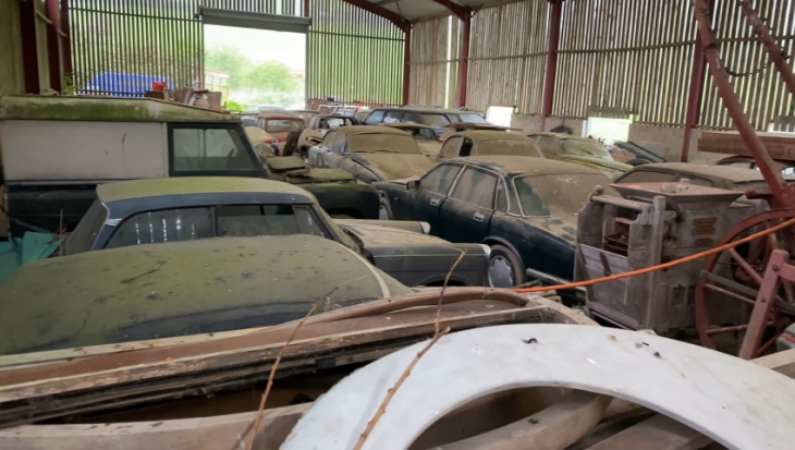 classic ford barn find hoard
