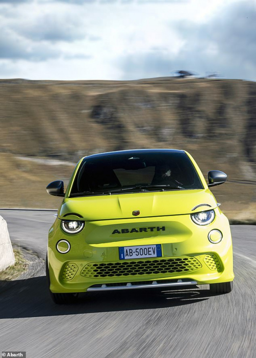 android, bright spark: vivid new electric abarth 500e has an artificial roar made to sound like its petrol predecessors - it arrives next year costing from £36k