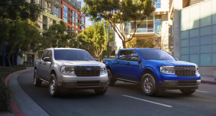 the 2023 ford maverick lariat: the best tiny truck that no one can buy