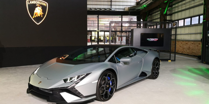 lamborghini teases production version of the huracan sterrato, debut in 2023