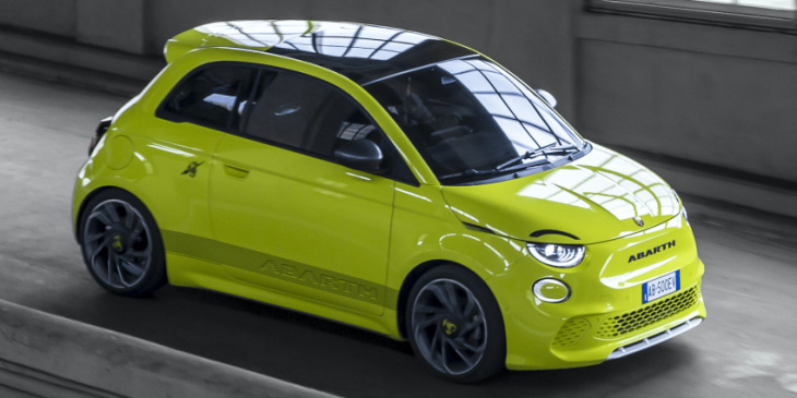 abarth presents first electric vehicle model