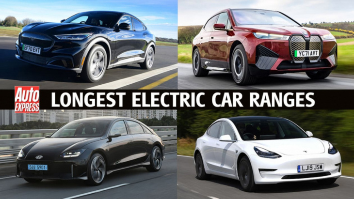 top 10 longest range electric cars on sale 2022 / 2023