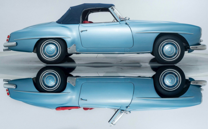 1957 mercedes-benz 190sl roadster: a fun vintage track car