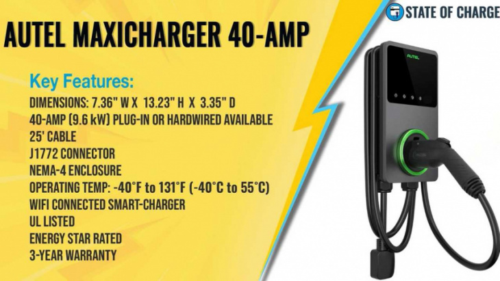 autel maxicharger 40-amp home ev charger review