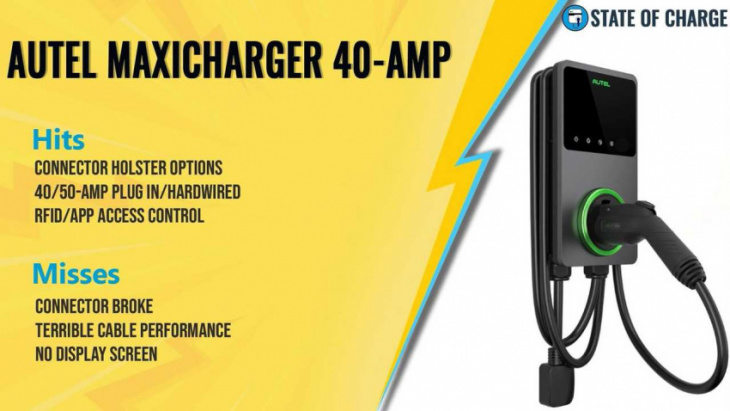 autel maxicharger 40-amp home ev charger review