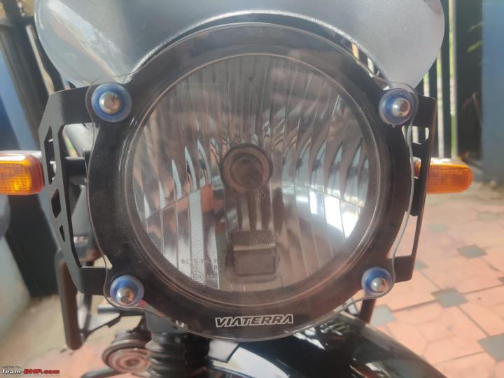 my 2022 re himalayan: headlight guard installation & quick weekend ride