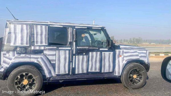 maruti jimny 7 seater variant spied with red interiors – launch nears