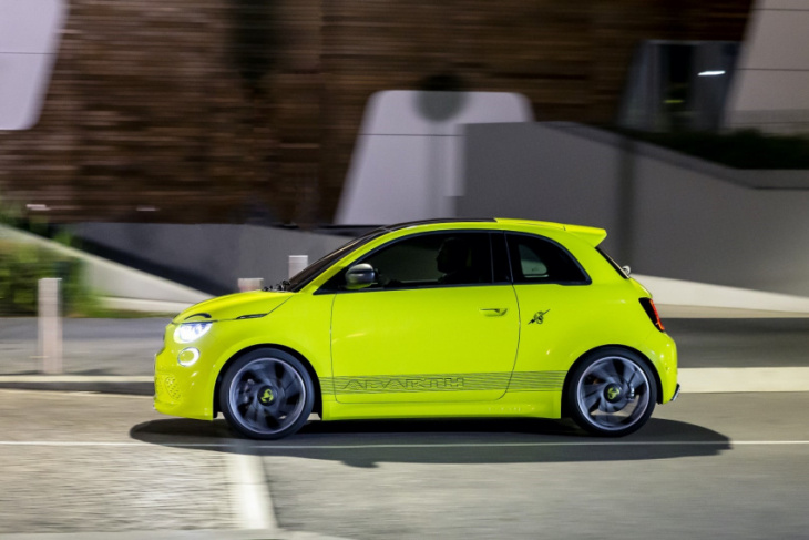 android, all-new abarth 500e marks brand's entry into the ev segment