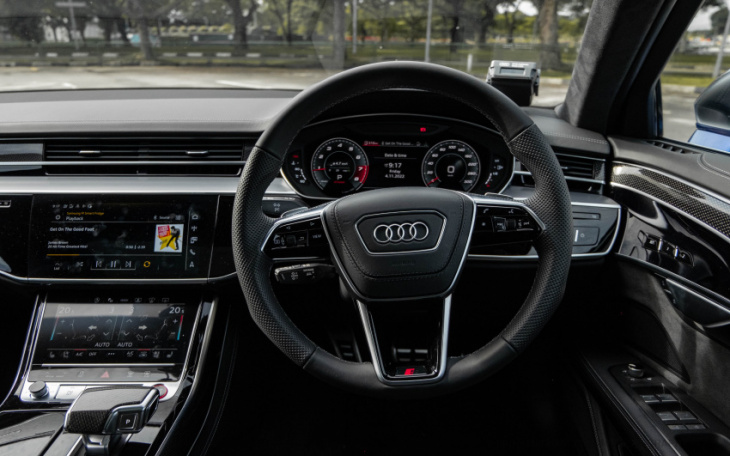 mreview: audi s8 - closing the chapter on ice cars with a proper bang