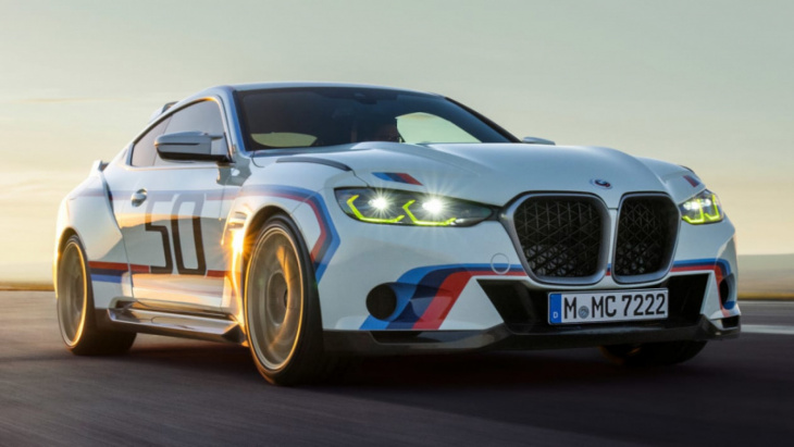 new bmw 3.0 csl gets 552bhp straight-six power and manual gearbox