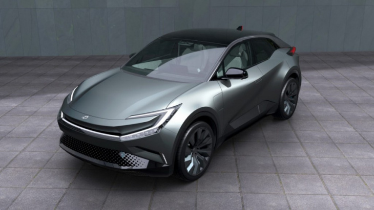 toyota bz compact suv concept unveiled at 2022 la auto show