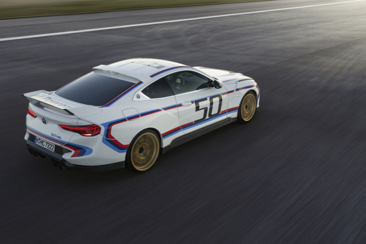 bmw's new 3.0 csl revival is a 552-hp limited edition