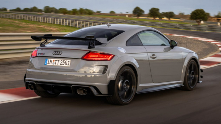 new audi tt rs iconic edition 2022 review