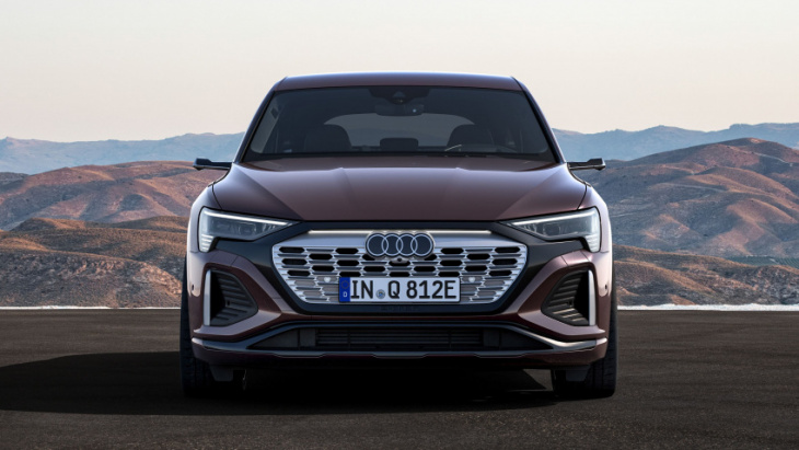 audi is making bits of the q8 e-tron’s seatbelt buckles from old plastic grilles