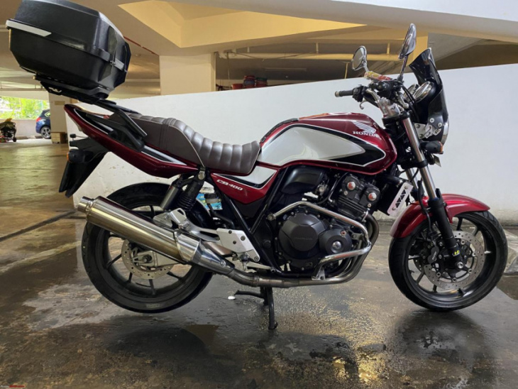 sold my in-line 4-cylinder honda cb400 after 10k km: quick summary