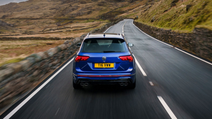 vw tiguan r review: a fast family bus we admire