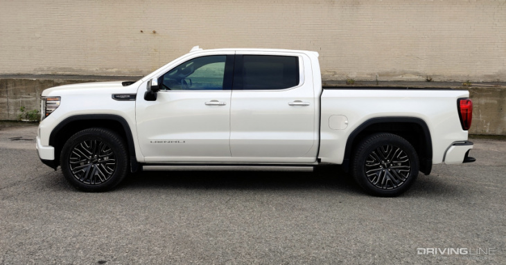 test drive review: the 2022 gmc sierra denali ultimate resets the luxury pickup clock