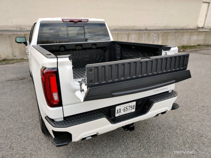 test drive review: the 2022 gmc sierra denali ultimate resets the luxury pickup clock