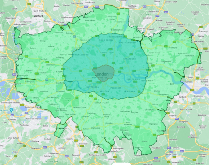 confirmed: ulez to be extended to cover all london boroughs