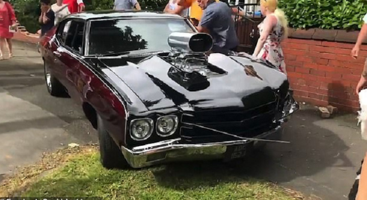 man crashes perfectly restored 1970 chevelle after trying to show off!!