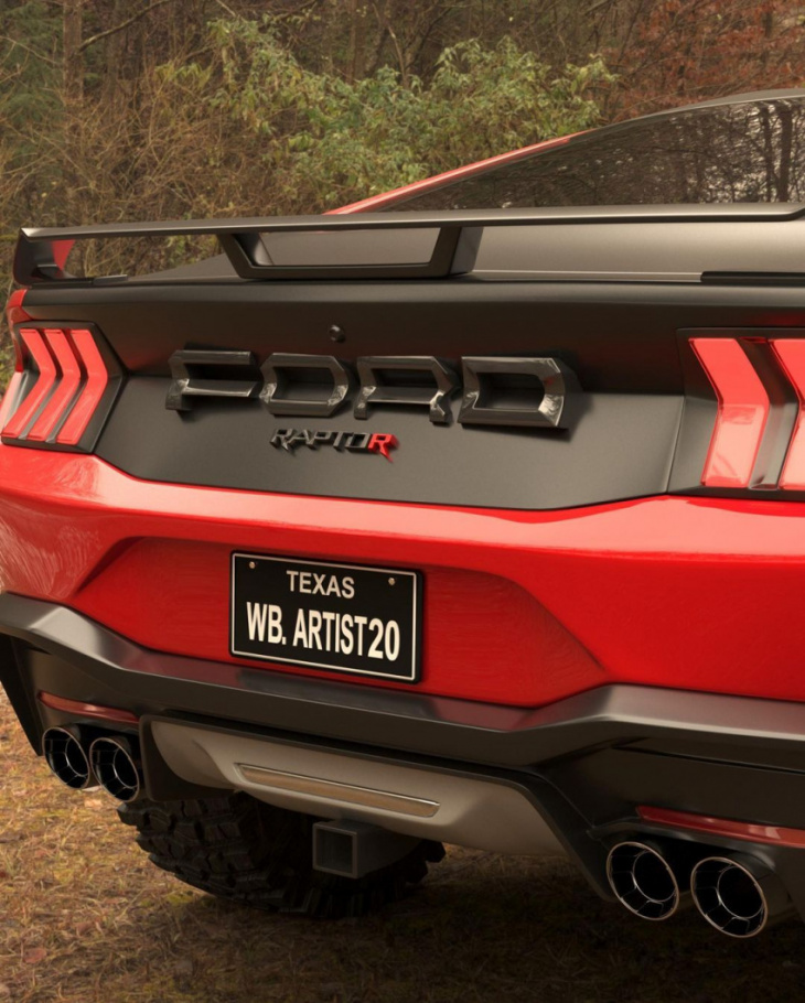 2024 ford mustang raptor r concept is an off-road version of the shelby gt650